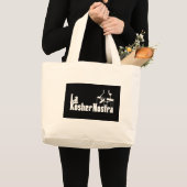 Kosher Nostra Grote Tote Bag (Voorkant (product))