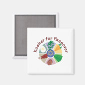 Kosher voor passeren magneet (Voorkant / Achterkant)