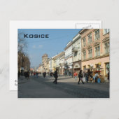 Kosice Briefkaart (Voorkant / Achterkant)