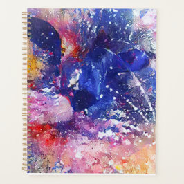 Kosmisch Abstracte Kattendroomlandschap Planner