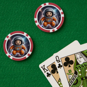 "Kosmisch Avontuur" Poker Chips