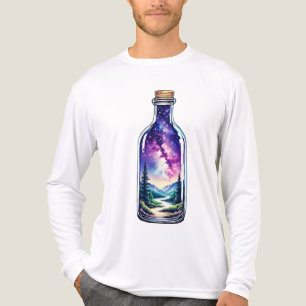 Kosmisch berglandschap Tri-Blend shirt