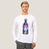 Kosmisch berglandschap Tri-Blend shirt (Voorkant)