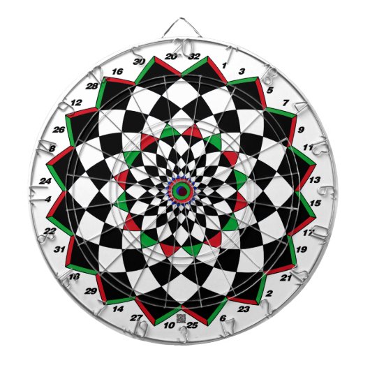 Kosmisch Dartbord  (Voorkant)