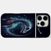 Kosmisch dinosaurusskelet Case-Mate iPhone case (Achterkant (horizontaal))