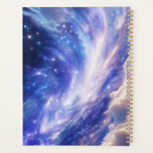 Kosmisch Dreamscape: wervelende nevel en Sterrenna Planner (Achterkant)