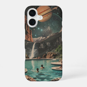 Kosmisch Droomlandschap iPhone 16 Hoesje