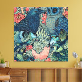 kosmisch ei canvas afdruk (Insitu (Woonkamer))