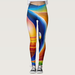 Kosmisch geïnspireerde Leggings