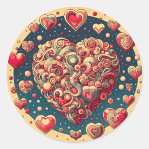 Kosmisch hart Sticker