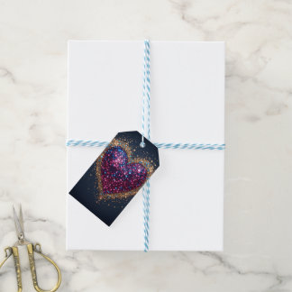 Kosmisch Heilig Hart Cadeaulabel