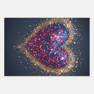 Kosmisch Heilig Hart Inpakpapier Vel