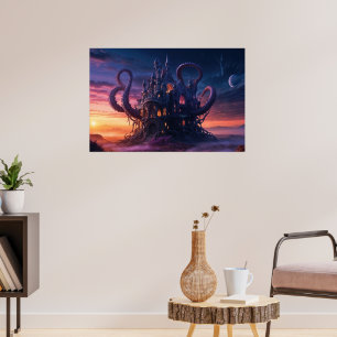 Kosmisch kasteel uit Eons Long Past Poster