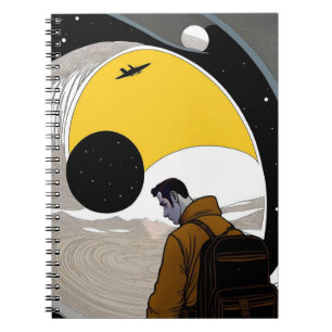 kosmisch Notitieboek voor reisillustraties