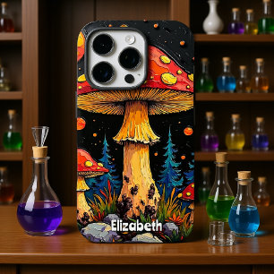 kosmisch schimmelbos iPhone 16 pro hoesje