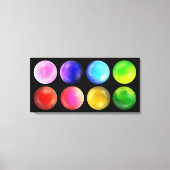 Kosmisch spectrum – Orb-serie Landschap Canvas Afdruk (Voorkant)