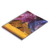 Kosmisch storm boven Egypte Notitieboek (Linkerzijde)