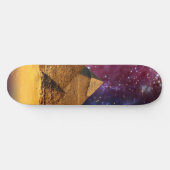 Kosmisch storm boven Egypte Skateboard (Horizontaal)