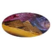 Kosmisch storm boven Egypte Snijplank (Hoek)