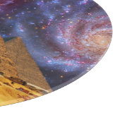 Kosmisch storm boven Egypte Snijplank (Hoek)