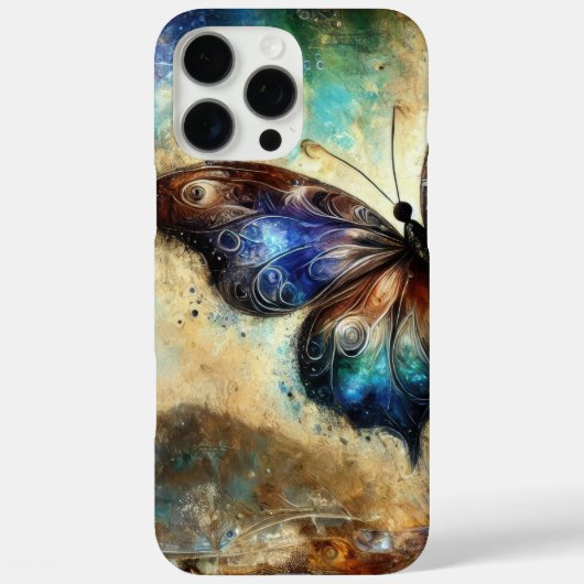 Kosmisch Vlinder Fantasie Kunstwerk Case-Mate iPhone Case (Achterkant)