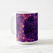 Kosmisch web koffiemok (Voorkant links)
