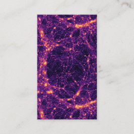 Kosmisch web visitekaartje