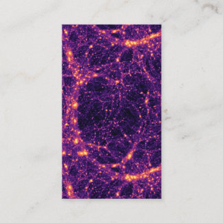 Kosmisch web visitekaartje