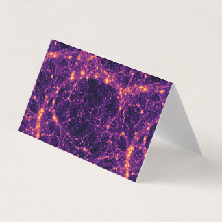 Kosmisch web visitekaartjes