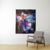 kosmisch wintermedium wandkleed (In situ)