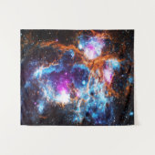 kosmisch wintermedium wandkleed (Voorkant (horizontaal))