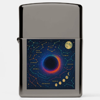 Kosmisch zwart gat en sterrenbeelden Art - Celesti