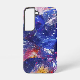Kosmische Abstracte Cat Dreamscape Samsung Galaxy Hoesje