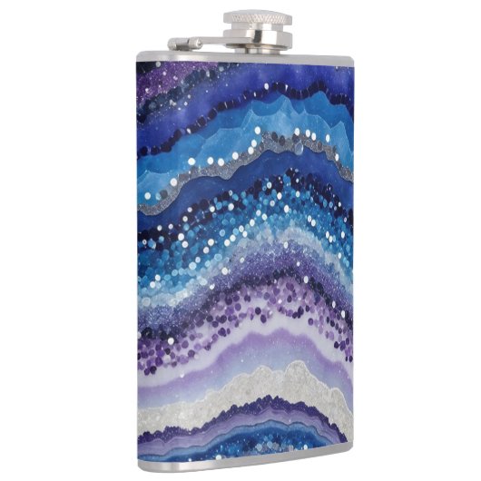 kosmische agaatgolven heupfles (Rechts)