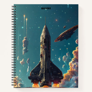 **"Kosmische Ascentie: ontsteek de reis"** Notitieboek