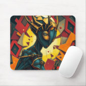 Kosmische Avenger met Spikes Muismat (Met muis)