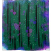 kosmische bellenstroom douchegordijn (Voorkant)