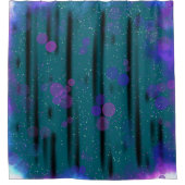 kosmische bellenstroom douchegordijn (Voorkant)