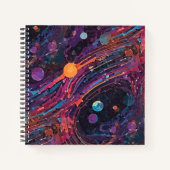 Kosmische Beweging Notitieboek (Voorkant)
