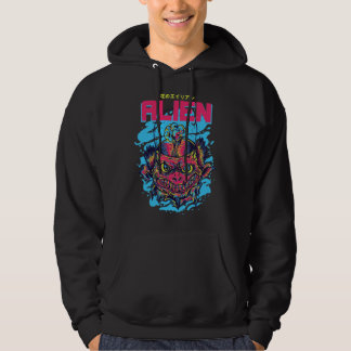 Kosmische Bezoeker: Het Buitenaardse Ontwerp Hoodie