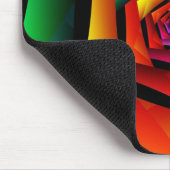 Kosmische bloemkool Moderne Abstracte kunst Muismat (Hoek)