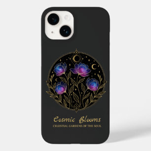 Kosmische Bloesems – Hemelse Bloemige Mandala bloe Case-Mate iPhone 14 Hoesje