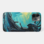 Kosmische boom van het leven fantasie Case-Mate iPhone case (Achterkant (horizontaal))