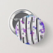 Kosmische Bubbelstroom Ronde Button 5,7 Cm (Voorkant /achterkant)