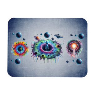 Kosmische Buitenaardse Werelden Magneet