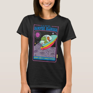 Kosmische Bumper Blunder Oneindige Ruimte Wrak in T-shirt