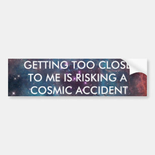 kosmische bumper bumpersticker