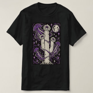 kosmische cactuskwal t-shirt