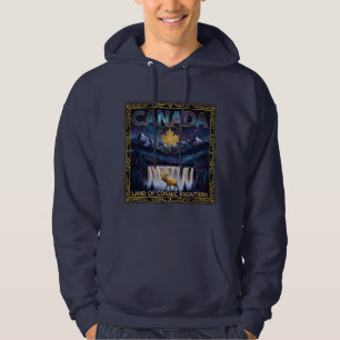 Kosmische Canada Natuur Hemelse Kunst Hoodie