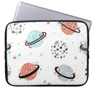 Kosmische Cartoons:  ruimtewonderen Laptop Sleeve